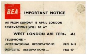 The front of a scarce 1965 Beatles autograph set obtained just before they left for Austria to film scenes there for the mover "HELP!".