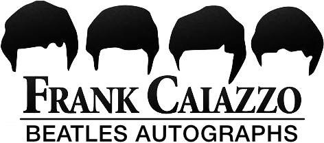 Frank Caiazzo Beatles Autographs