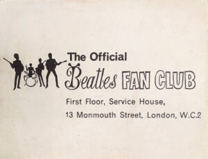 FAN CLUB CARD Back