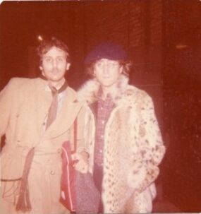 Howard Siegel With John Lennon December 20, 1976 NYC