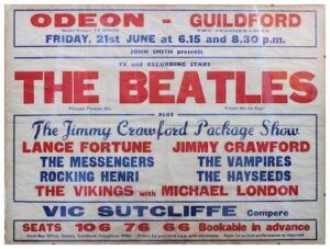 000862 – The Beatles Concert Poster Odeon Guilford 21st June 196