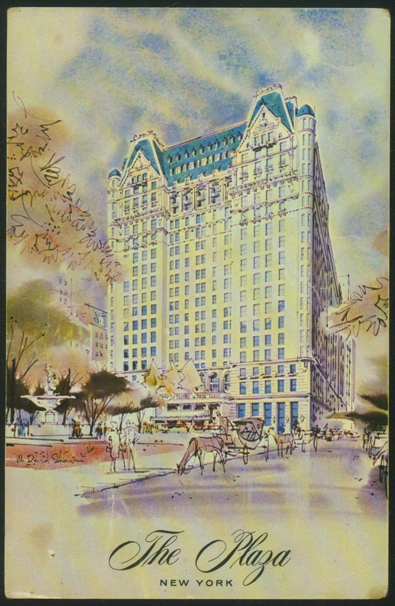 PlazaHotelPostcardFrontSI11a PlazaHotelPostcardFrontSI11a